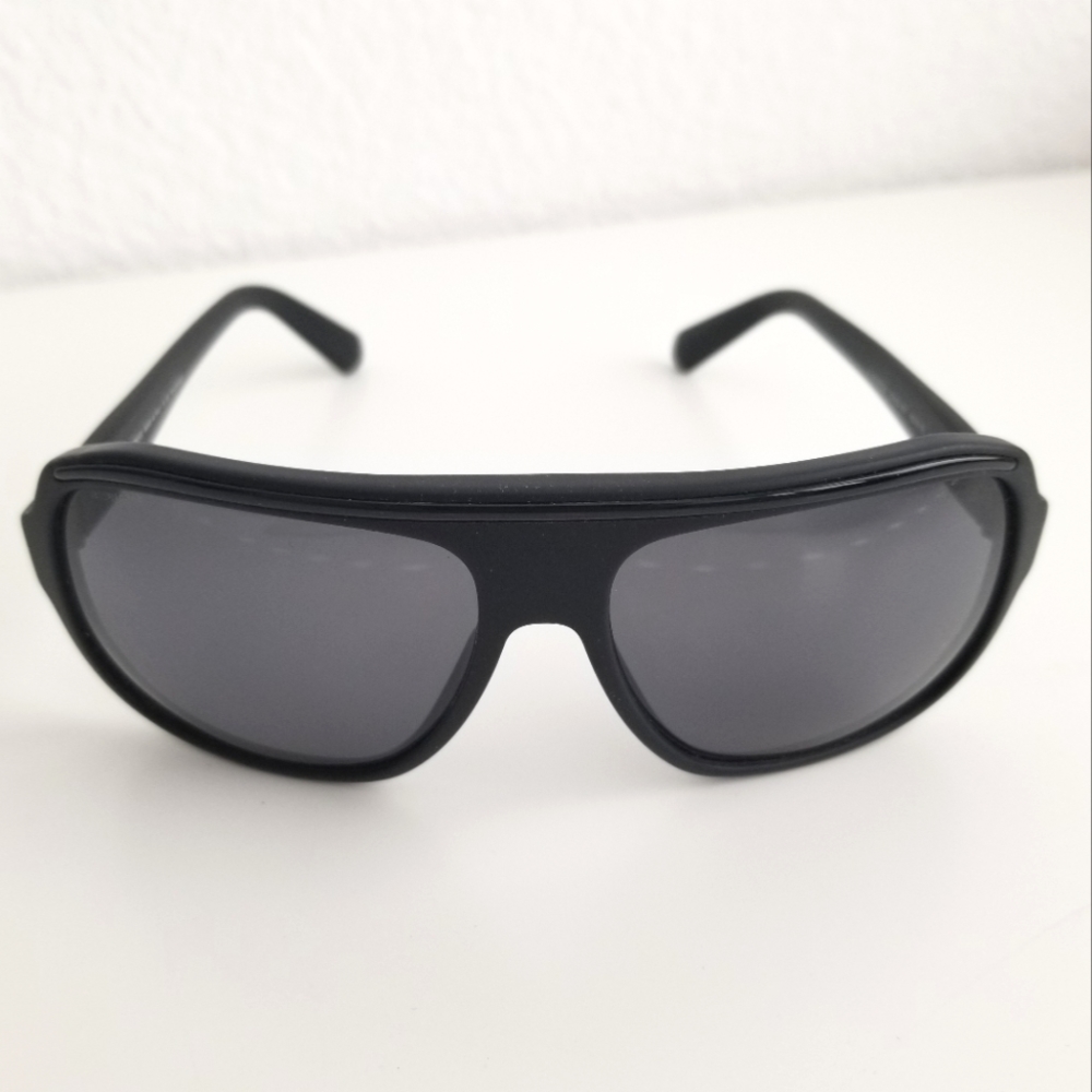 Giorgio Armani AR8023 Black Matte Polarized Sunglasses